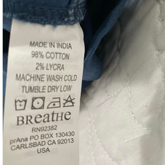 PrAna Scorpian Shorts Mens Small Blue Stretch Outdoors Hiking Nylon 9" - Picture 10 of 11